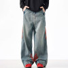 Chanjoye Custom Cotton Denim Jeans | OEM High Street Straight Pants | Wholesale Jeans Pants