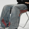 Chanjoye Custom Cotton Denim Jeans | OEM High Street Straight Pants | Wholesale Jeans Pants
