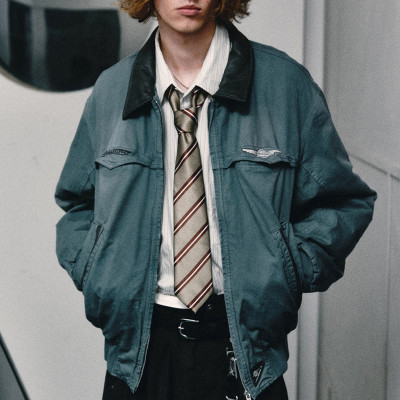 Chanjoye Custom Work Jacket Vintage | Cargo Jacket Supplier | Leather Collar Jacket Wholesale