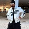 Chanjoye Custom Embroidery Motorcycle Jacket | Bomber Jacket Supplier | Streetwear Jacket Wholesale