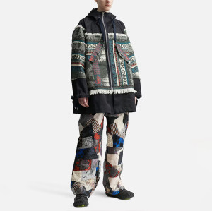 Chanjoye Custom Jacquard Jacket | OEM Zipper Nylon Jacket | Design Patchwork Jackets Wholesale