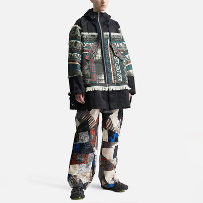 Chanjoye Custom Jacquard Jacket | OEM Zipper Nylon Jacket | Design Patchwork Jackets Wholesale