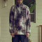 Custom Sherpa Fleece Sweatshirt | Tie Dye Hoodie Manufacturers | Fluffy Pullover Jacket Outwear