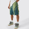 Custom Acid Wash Jean Shorts | Distressed Denim Jorts Manufacturer | Cotton Gradient Sweat Shorts