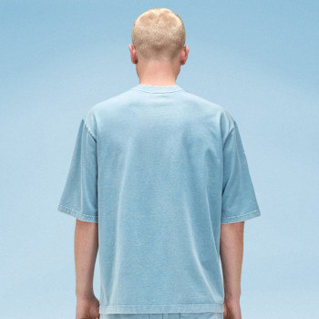 Chanjoye Custom Patch Work  T-shirt | 100% Cotton T-Shirts Manufacturers | Raw Hem Tee Suppliers