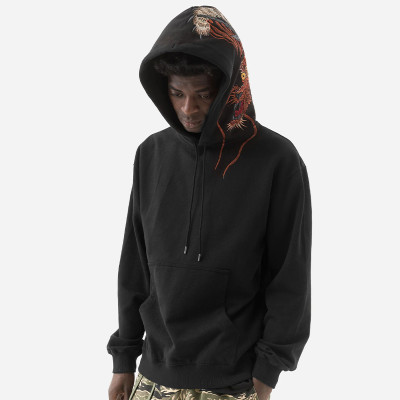 Chanjoye Pullover Streetwear Custom Embroidery  Hoodie Cotton Oversize Hoodie Supplier
