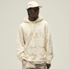 Chanjoye Pullover Streetwear Custom  Embroidery Hoodie Cotton Drop Shoulder Hoodie Supplier
