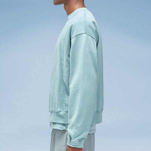 Chanjoye Double Collar Streetwear Simplicity Custom Graphic DTG Printing Hoodie Cotton Boxy Hoodie Supplier