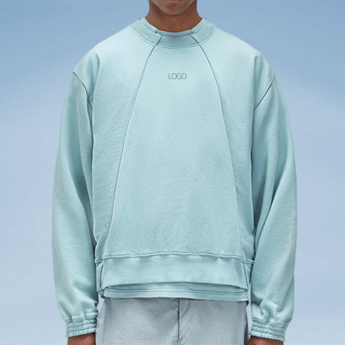 Chanjoye Double Collar Streetwear Simplicity Custom Graphic DTG Printing Hoodie Cotton Boxy Hoodie Supplier