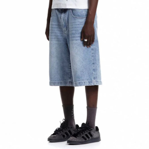 Chanjoye Custom Acid Washed Jean Shorts| Men DTG shorts manufacturers | OEM Faded Denim Shorts Wholesale