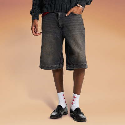 Chanjoye Custom Acid Washed Jorts | Men and Women jorts manufacturers | OEM Denim Shorts Wholesale