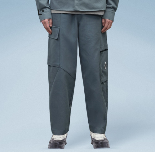 Chanjoye Multi-Pocket Techwear Cargo Pants | Modern Utility with Asymmetrical Panel Design | OEM 100% Cotton Pants