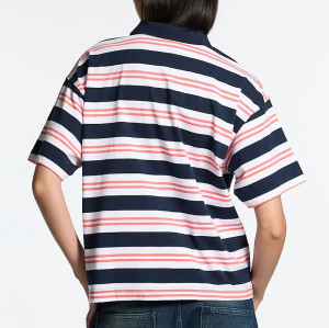 Chanjoye Custom Splicing Cotton Polo shirt |  OEM Matching Two-color | Custom Logo Manufacturer