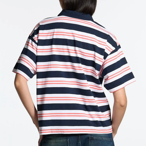 Chanjoye Custom Splicing Cotton Polo shirt |  OEM Matching Two-color | Custom Print Logo Manufacturer