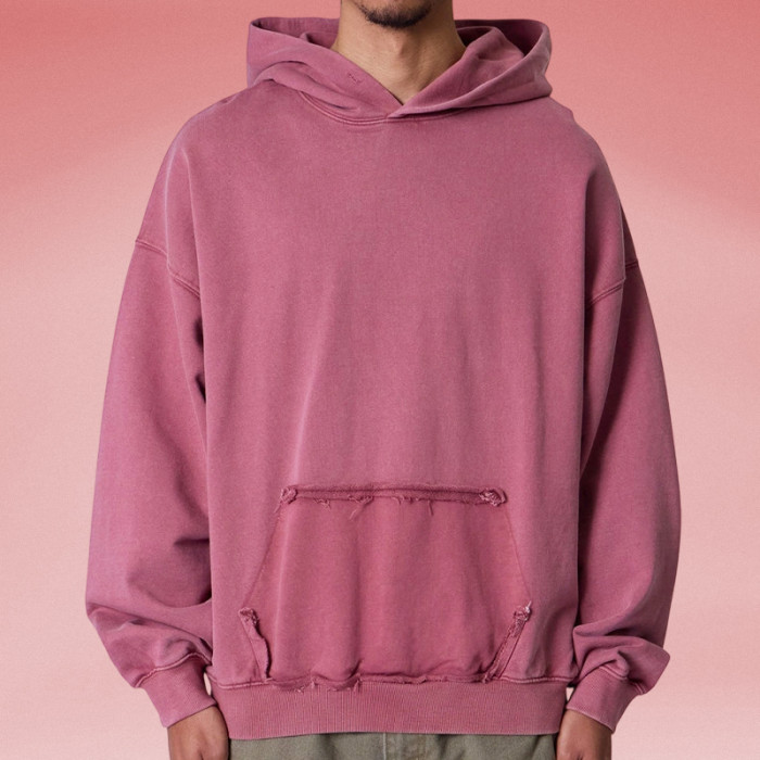 Chanjoye Custom Vintage Hoodie | 100% Cotton Hoodie | Embroidery Printing Hoodies Custom Manufacture