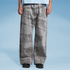 Chanjoye Distressed Text Prints | Vintage Pants manufacturers | OEM Oversized Fit Pants Wholesale
