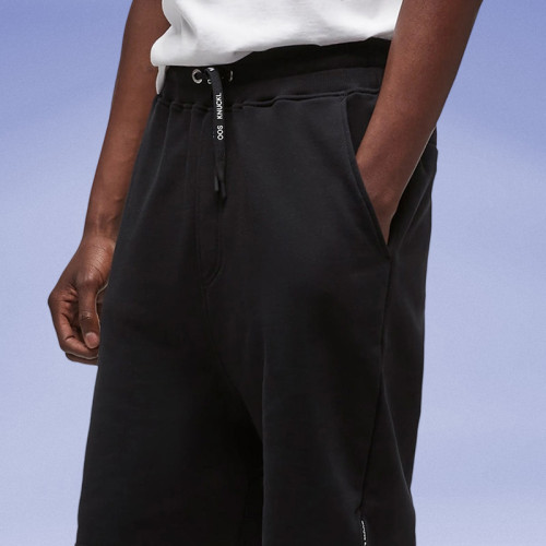 Chanjoye Custom Black Casual Shorts | Men Streetwear Shorts Manufacturer | OEM Relaxed Fit Shorts Wholesale
