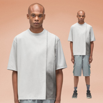 Chanjoye Splicing T-shirt | Cotton T-Shirts | Vintage Suppliers