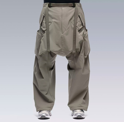 Chanjoye Men's Techwear Cargo Pants – Baggy Utility with Multiple Pockets