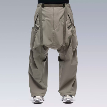Chanjoye Men's Techwear Cargo Pants – Baggy Utility with Multiple Pockets