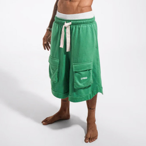 Chanjoye Unisex Workwear Style Shorts– Vintage Military Inspired Cargo Pants