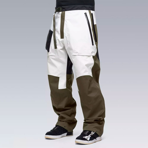 Chanjoye Lightweight Cargo Pants – Breathable Polyester Fabric-baggy Splicing cargo pants