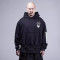 Chanjoye Cut and Sew Streetwear Custom Print Distressed Hoodie Cotton Hoodie Supplier