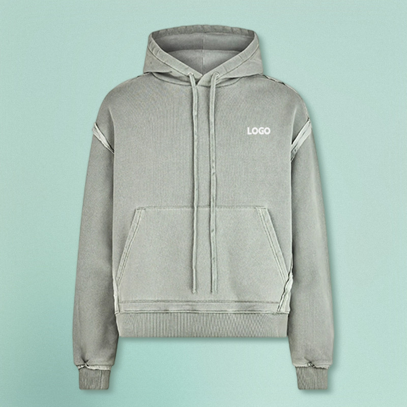 pink hoodie