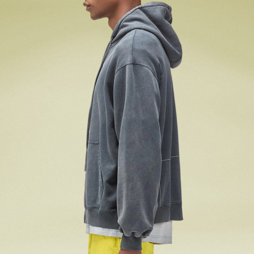 Chanjoye Custom Vintage Hoodie | Cotton Distressed Hoodie | Custom Logos Hoodies Manufacture