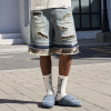 Chanjoye distressed Jeans | Splicing  Vintage Pants | High Quality Oversized Pants