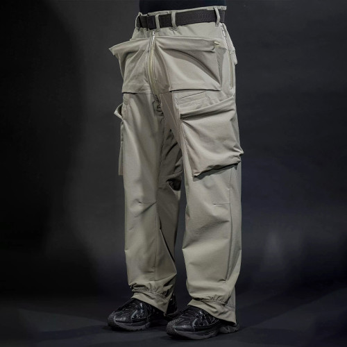 Chanjoye Zipper Cargo Pants – Baggy Personalized pants -high-quality Cargo pants
