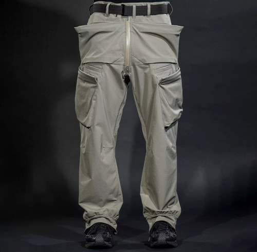 Chanjoye Zipper Cargo Pants – Baggy Personalized pants -high-quality Cargo pants