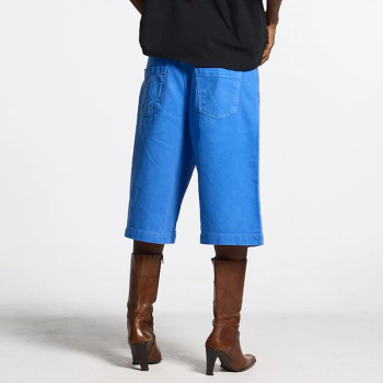 Chanjoye Simple shorts - Fit Denim shorts - Acid washed Jeans