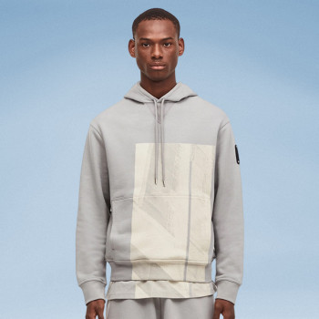 Chanjoye Cut and Sew Streetwear Custom Print Heavyweight Pullover Hoodie Cotton Hoodie Supplier