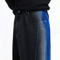 Chanjoye Simple Jeans | Gradient Color Jeans| High Quality Oversized Pants