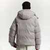 Chanjoye Custom Grid Puffer Jacket | High Quality Cut Sew Padded Down Coat Winter