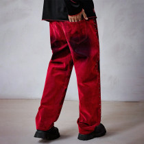 Chanjoye Dirty Wash Jeans | Gradient Color Jeans| Vintage Oversized Pants