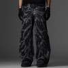 Chanjoye Heavyweight Jeans | Leather Patch Jeans| High Quality Oversized Pants