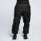 Chanjoye Big Pockets Pants | PU Heavyweight Pants| High Quality Oversized Pants
