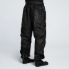 Chanjoye Big Pockets Pants | PU Heavyweight Pants| High Quality Oversized Pants