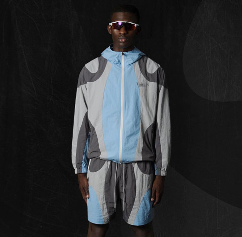 Chanjoye Custom Nylon Jacket And Shorts | Jogger Zip up Windbreaker Set | Waterproof Tracksuit Wholesale