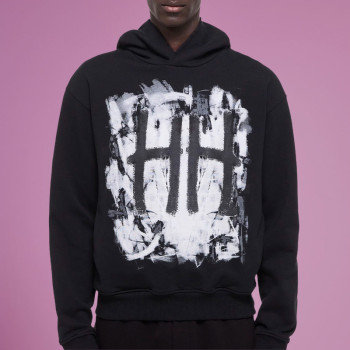 Chanjoye Cut and Sew Streetwear Custom Print Logos Heavyweight Hoodie Cotton Hoodie Supplier