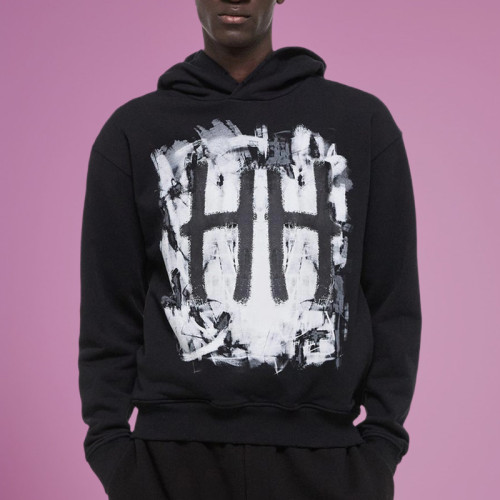 Chanjoye Cut and Sew Streetwear Custom Print Logos Heavyweight Hoodie Cotton Hoodie Supplier