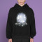Chanjoye Cut and Sew Streetwear Custom Print Logos Drop Shoulder Hoodie Cotton Distressed Hoodie Supplier