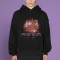 Chanjoye Cut and Sew Streetwear Custom Print Logos Drop Shoulder Hoodie Cotton Distressed Hoodie Supplier