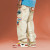 Chanjoye patch work Pants | Distressed vintage Jeans| Oversized Cargo Pants
