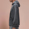 Chanjoye Cut and Sew Streetwear Custom Print Logos Distressed Hoodie Cotton Acid Wash Hoodie Supplier
