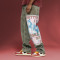 Chanjoye graphic patch pants | Y2K fashion vintage Pants | Oversized Cargo Pants
