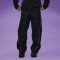 Chanjoye Wide leg pants | Reflective zipper Pants | Relaxed fit Pants