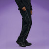 Chanjoye Wide leg pants | Reflective zipper Pants | Relaxed fit Pants